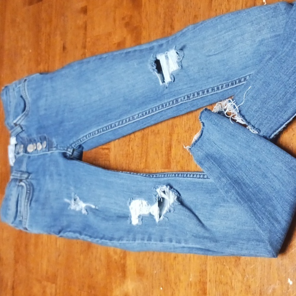 Free people destroyed jeans
